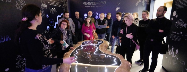 Exkurze v Domu přírody Bílých Karpat.