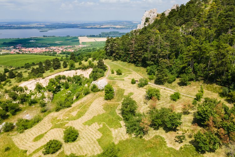 Mozaiková seč pod Kotlem.